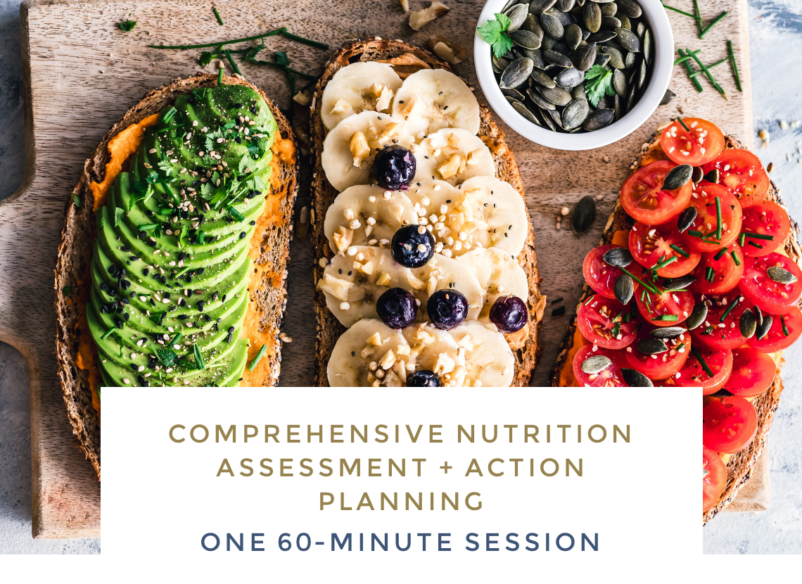 Component 2 – 1 Comprehensive Nutrition Assessment + Action Planning - One 60-minute session